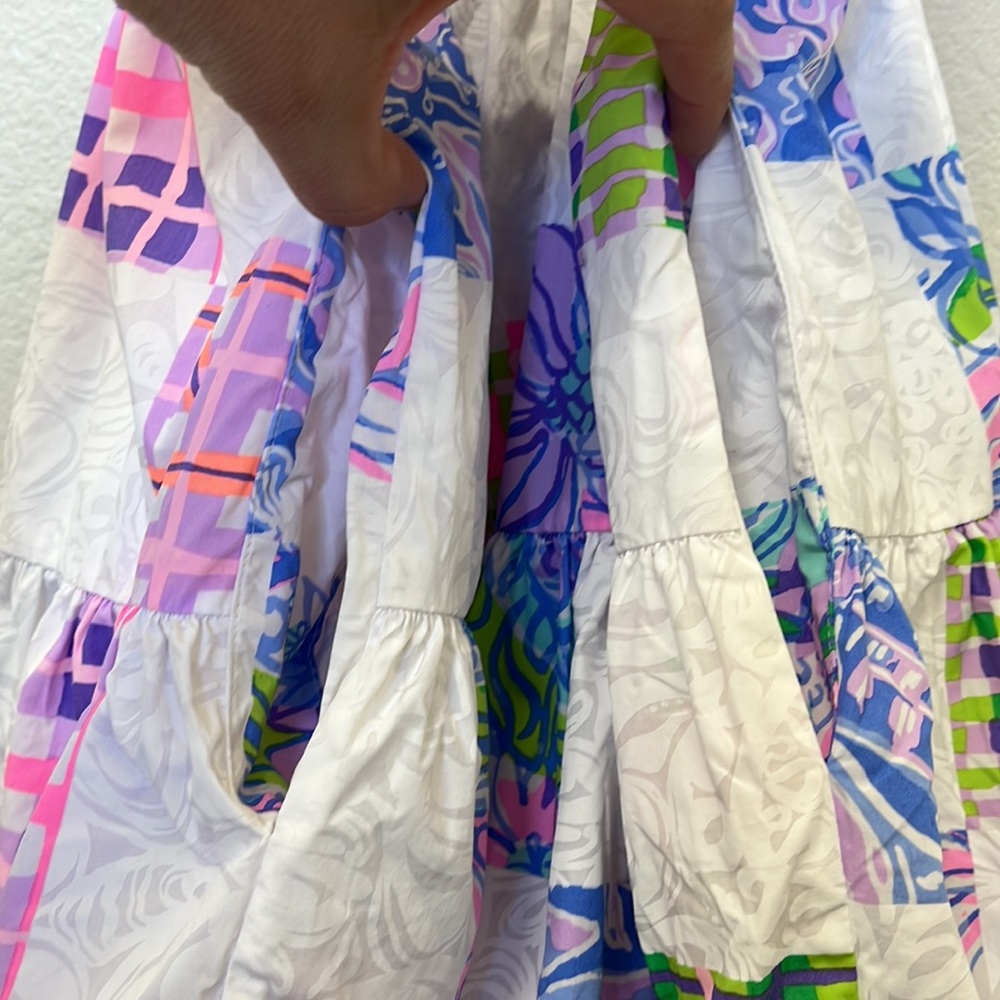 Lily Pulitzer Patch Me If You Can patchwork mini dress - Picture 12 of 14